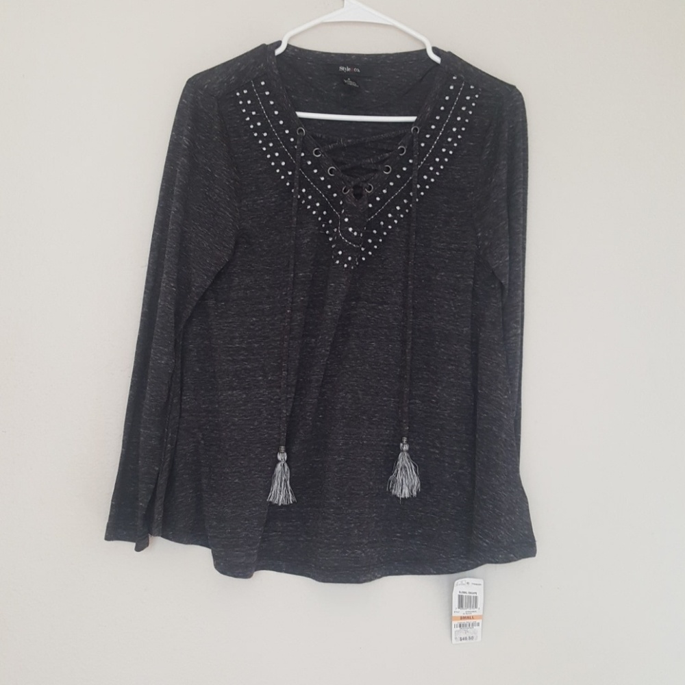 STYLE &CO GLOBAL ESCAPE SIZE: SMALL